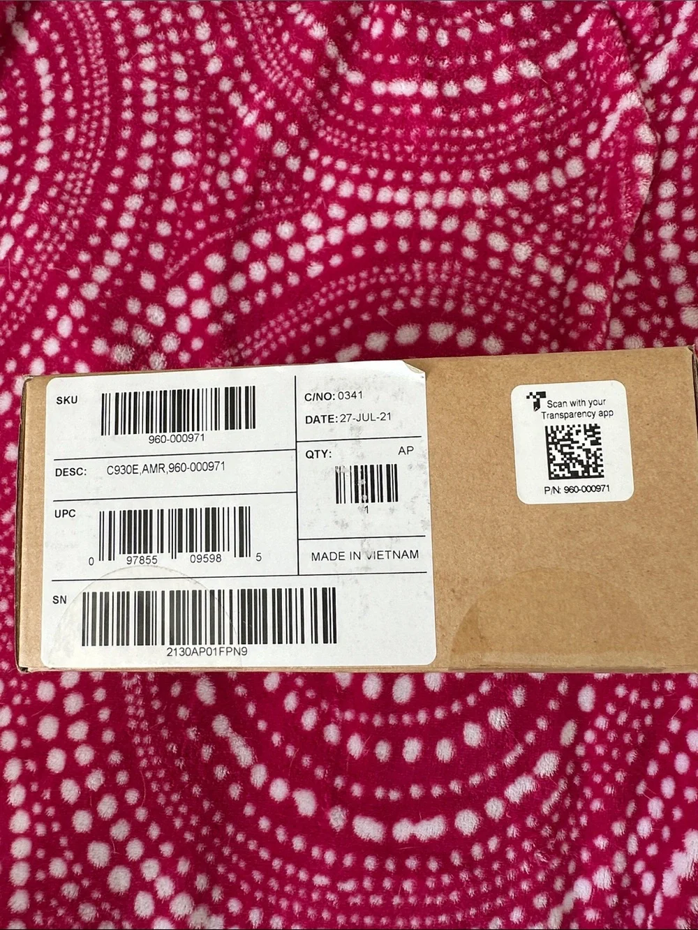 Logitech C930e Ultra Wide Angle Webcam - Brown Box